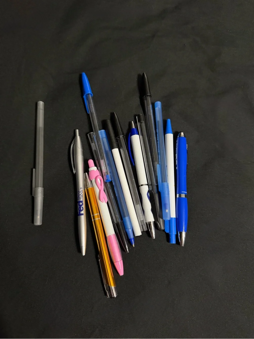 Assorted Blue, Black Ballpoint Pens - Multipack